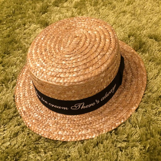 ウィゴー(WEGO)の大人気カンカン帽🎀(麦わら帽子/ストローハット)