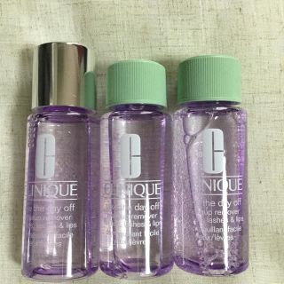 クリニーク(CLINIQUE)のクリニーク テイク ザ デイオフ リムーバー 50ml×3個 CLINIQUE(クレンジング/メイク落とし)