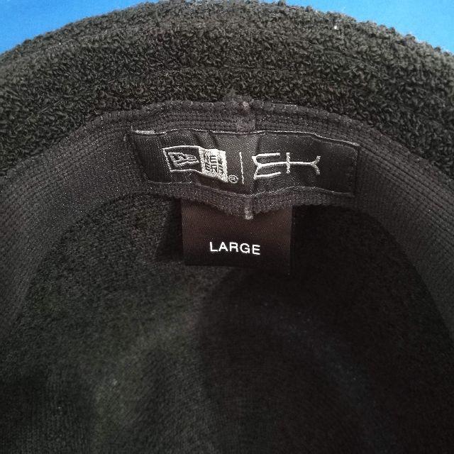 NEW ERA(ニューエラー)のニューエラ BLACK 中折れハット サイズL59cm NEWERA HAT メンズの帽子(ハット)の商品写真