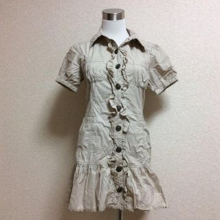 アクシーズファム(axes femme)のaxes femme フリルワンピ(ミニワンピース)