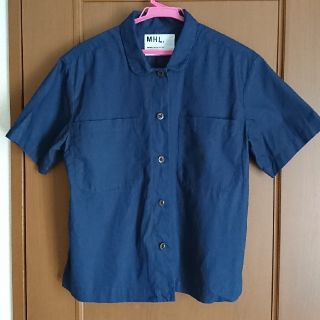 マーガレットハウエル(MARGARET HOWELL)のMHL   FADED COTTON POPLIN
ウィメンズシャツ(シャツ/ブラウス(半袖/袖なし))