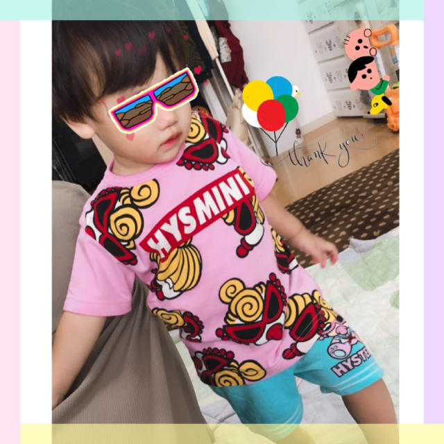 HYSTERIC MINI(ヒステリックミニ)のせんよーーーん(*ᴗ͈ˬᴗ͈)⁾⁾⁾❤ キッズ/ベビー/マタニティのキッズ服男の子用(90cm~)(Tシャツ/カットソー)の商品写真