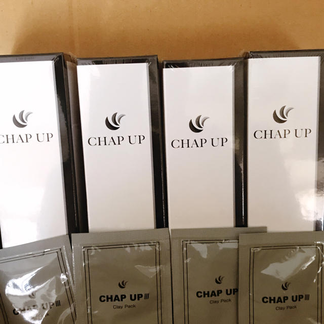 シルバーグレー サイズ チャップアップ育毛剤 4本入り 新品未開封