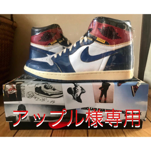 靴/シューズUnion Jordan 1 Storm Blue