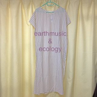 アースミュージックアンドエコロジー(earth music & ecology)のearthmusic & ecology プルオーバーマキシワンピース(ロングワンピース/マキシワンピース)