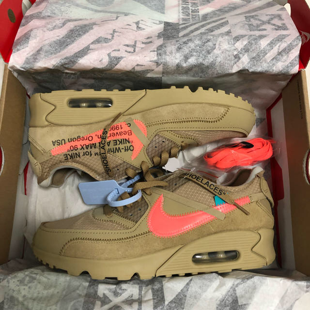 NIKE OFF WHITE / AIR MAX 90 26.5cm