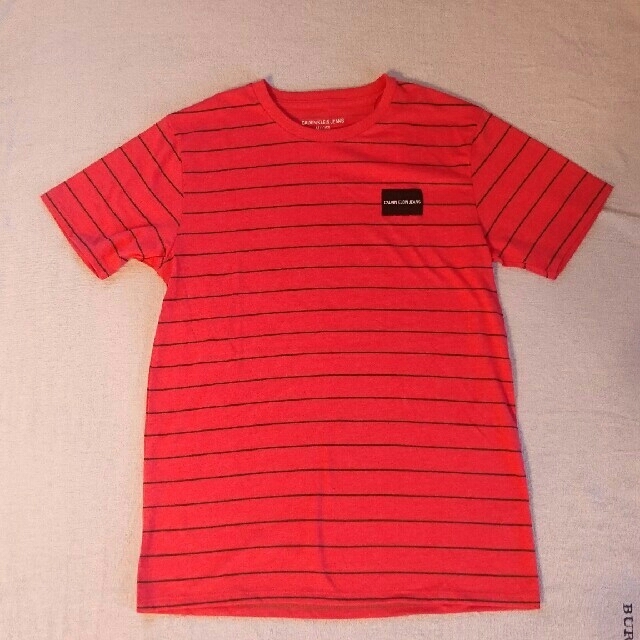 Calvin Klein(カルバンクライン)の▲Calvinklein カルバンクライン Tシャツ赤 11～12歳 新品未使用 キッズ/ベビー/マタニティのキッズ服男の子用(90cm~)(Tシャツ/カットソー)の商品写真