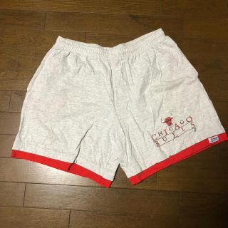 SALAM製 CHICAGO BULLS ハーフ ショート パンツ XL(ショートパンツ)