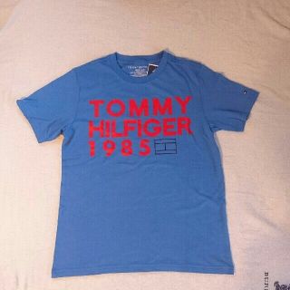 トミーヒルフィガー(TOMMY HILFIGER)のTOMMYHILFIGER Tシャツ青 10～12歳 新品未使用(Tシャツ/カットソー)