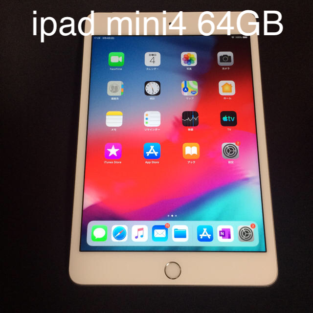 iPad mini4 64GB 2018年7月製造