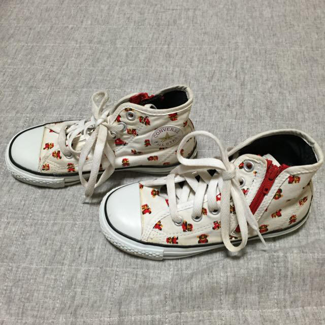 CONVERSE(コンバース)のマリオコラボ☆コンバースハイカット キッズ/ベビー/マタニティのキッズ靴/シューズ(15cm~)(スニーカー)の商品写真