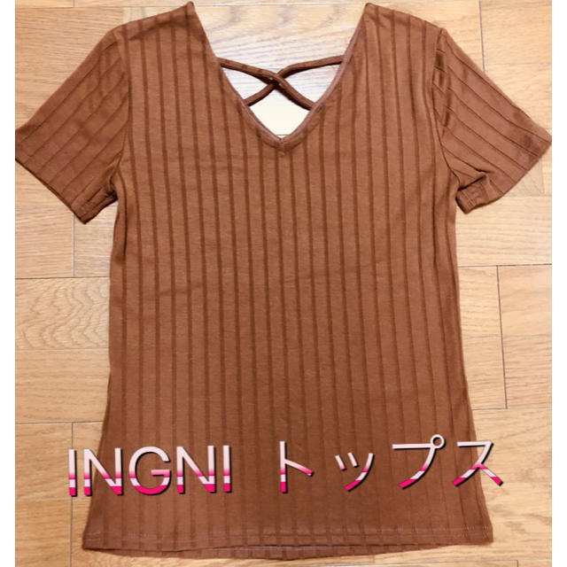 INGNI(イング)の値下げしました！！  INGNI  トップス レディースのトップス(Tシャツ(半袖/袖なし))の商品写真