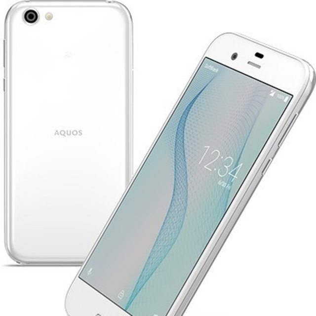 新品 au AQUOS R SHV39 ジルコニアホワイト(004-0)