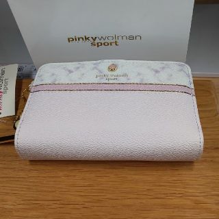 ピンキーウォルマン(pinky wolman)の新品、pinky'wolman'、ハートチヤーム付、(財布)