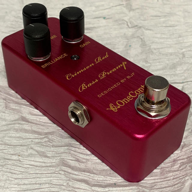 One Control Crimson Red Bass Preamp