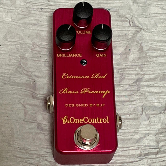 One Control Crimson Red Bass Preampの通販 by atkins's shop｜ラクマ