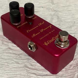 One Control Crimson Red Bass Preamp(ベースエフェクター)