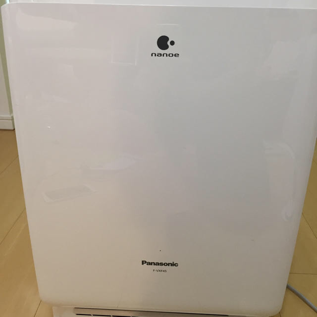 2010年製パナソニック ナノイー加湿空気清浄機 F-VXF45(ホワイト)中古 | フリマアプリ ラクマ
