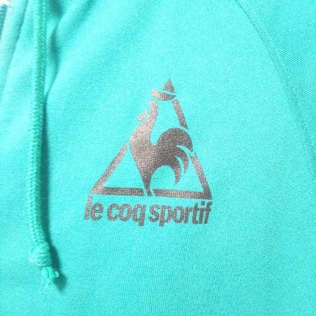 le coq sportif(ルコックスポルティフ)の美品 le coq sportif ルコックスポルティフ パーカー 半袖 メンズのトップス(パーカー)の商品写真