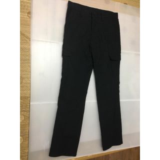 アバハウス(ABAHOUSE)の【中古品】 アバハウス カーゴパンツ ブラック サイズ2(ワークパンツ/カーゴパンツ)