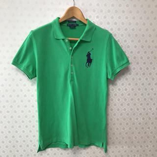 ラルフローレン(Ralph Lauren)の❤️ラルフローレン❤️レディース❤️半袖ポロシャツ❤️グリーン❤️鹿の子生地(ポロシャツ)