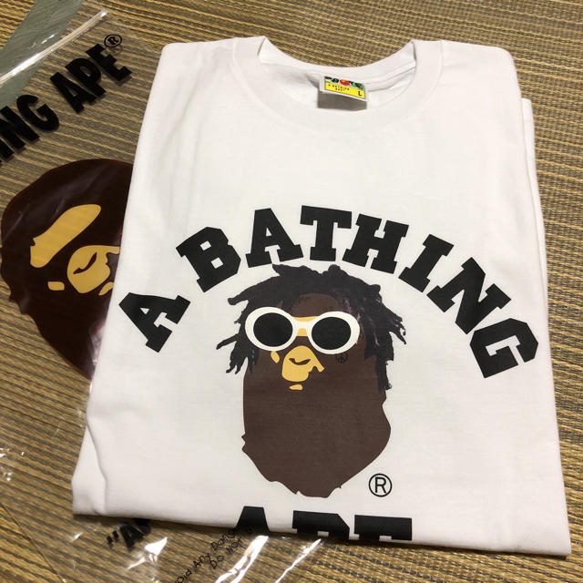 19aw ape bape wiz KHALIFA tシャツ tee ロンtTシャツ/カットソー(半袖/袖なし)