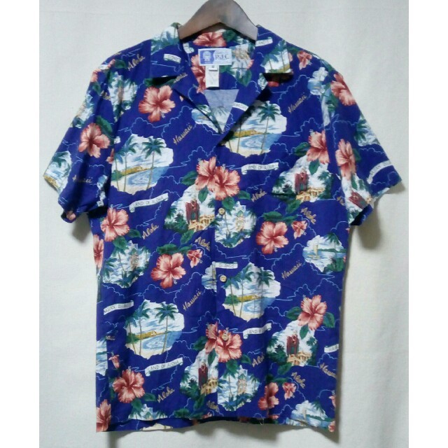 Reyn Spooner(レインスプーナー)のR.J.C オープンカラー USA HAWAII  総柄 柄シャツ メンズのトップス(シャツ)の商品写真