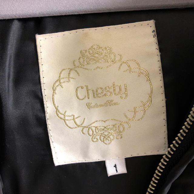 Chesty(チェスティ)の廃盤 2way ダウンコート M レディースのジャケット/アウター(ダウンコート)の商品写真