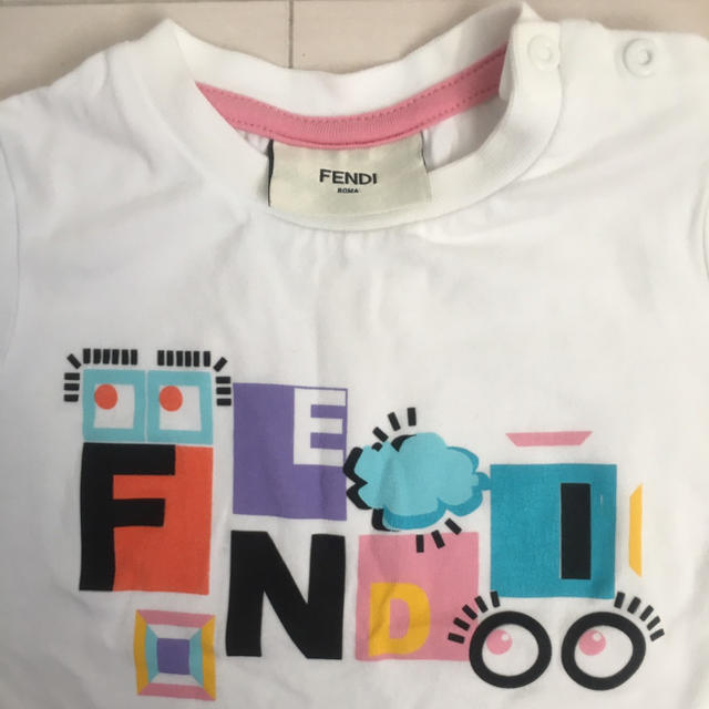 FENDI(フェンディ)の☆美品☆  FENDI  18m  Tシャツ キッズ/ベビー/マタニティのキッズ服男の子用(90cm~)(Tシャツ/カットソー)の商品写真