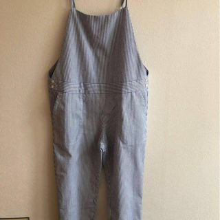 デニムダンガリー(DENIM DUNGAREE)の【のーちゃん様専用】FITH サロペット サッカー生地(パンツ/スパッツ)