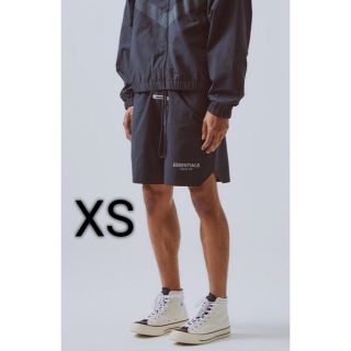 フィアオブゴッド(FEAR OF GOD)の希少XSサイズ ESSENTIALS Nylon Active Shorts 黒(ショートパンツ)