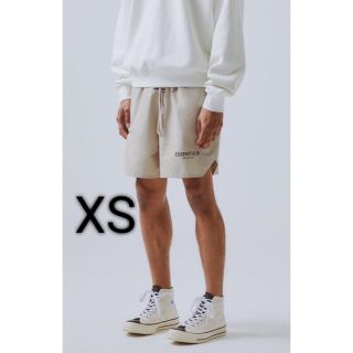 フィアオブゴッド(FEAR OF GOD)の希少XS ESSENTIALS Nylon Active Shorts ベージュ(ショートパンツ)