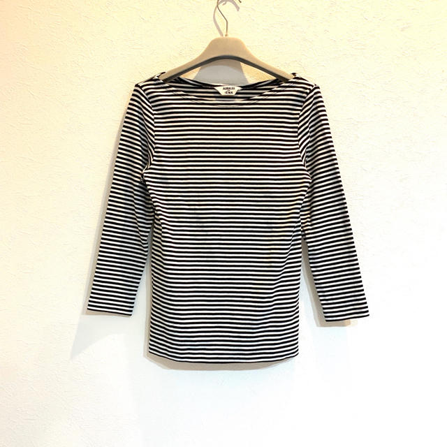 AULALEE × IENA 18AW 別注ボートネックTシャツ 美品 イエナ 2