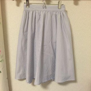 マジェスティックレゴン(MAJESTIC LEGON)のストライプスカート(ひざ丈スカート)