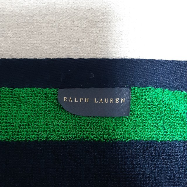 POLO RALPH LAUREN(ポロラルフローレン)のポロ　ラルフ・ローレン　ハンドタオル　Ralph Lauren メンズのファッション小物(ハンカチ/ポケットチーフ)の商品写真