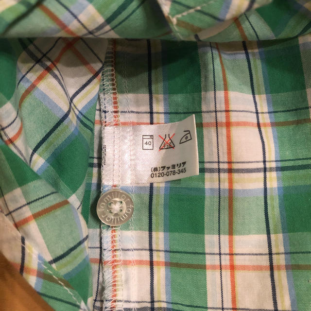 familiar(ファミリア)のファミリア チェックシャツ キッズ/ベビー/マタニティのキッズ服男の子用(90cm~)(ブラウス)の商品写真