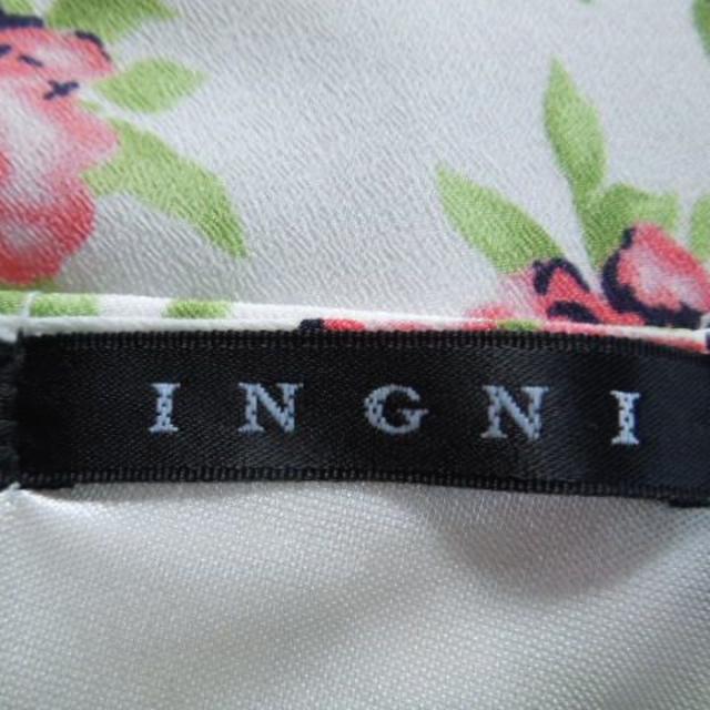 INGNI(イング)のINGNI花柄ワンピース レディースのワンピース(ひざ丈ワンピース)の商品写真