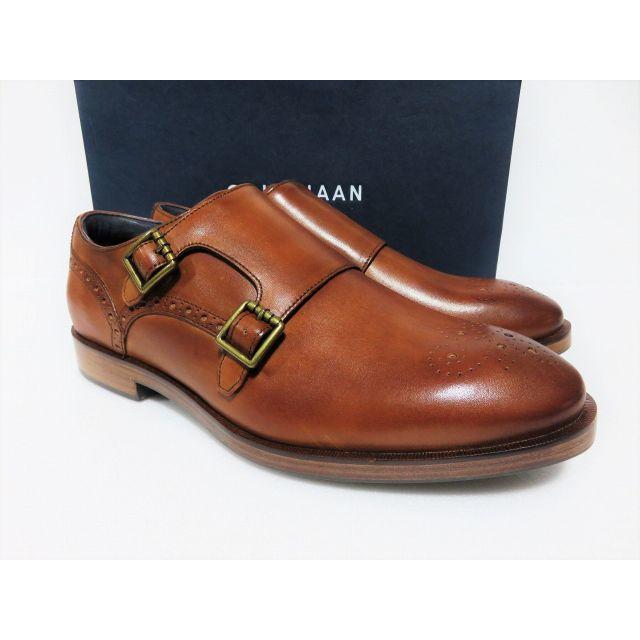 Cole Haan(コールハーン)の定価4.9万 新品 COLE HAAN ダブルモンク ストラップ 8 メンズの靴/シューズ(ドレス/ビジネス)の商品写真