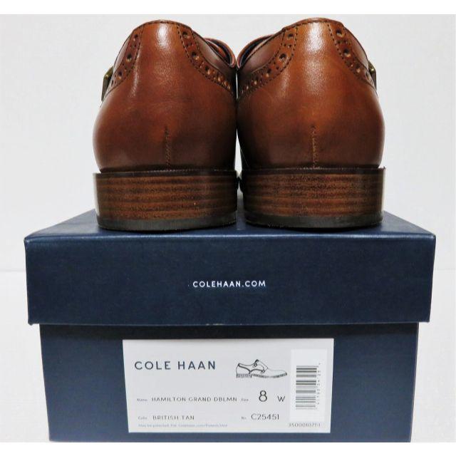 Cole Haan(コールハーン)の定価4.9万 新品 COLE HAAN ダブルモンク ストラップ 8 メンズの靴/シューズ(ドレス/ビジネス)の商品写真