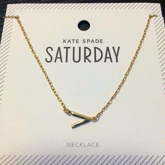 KATE SPADE SATURDAY(ケイトスペードサタデー)の新品！ネックレス！ レディースのアクセサリー(ネックレス)の商品写真