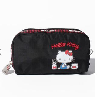 レスポートサック(LeSportsac)のレスポ  RECTANGURAR COSMETIC ハローキティフェイバリッツ(ポーチ)