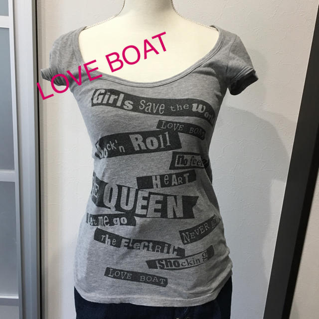 LOVE BOAT(ラブボート)のLOVE BOAT Tシャツ Sサイズ レディースのトップス(Tシャツ(半袖/袖なし))の商品写真