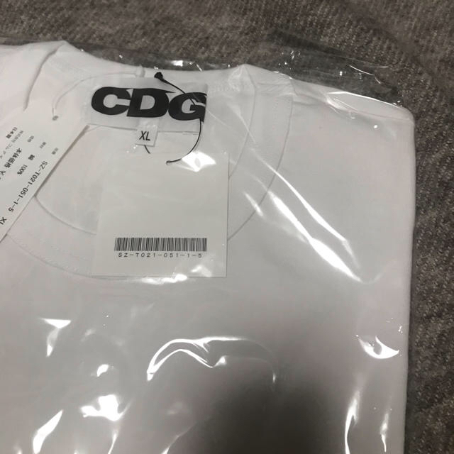 COMME des GARCONS(コムデギャルソン)の【未使用】XLサイズ 1986 ete CDG コムデギャルソン 半袖Tシャツ メンズのトップス(Tシャツ/カットソー(半袖/袖なし))の商品写真