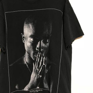 フィアオブゴッド(FEAR OF GOD)の2PAC トゥーパック Tupac Shakur ラップTシャツ(Tシャツ/カットソー(半袖/袖なし))