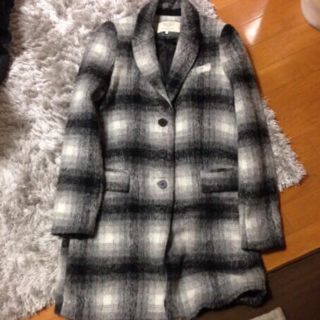 ザラ(ZARA)のZARAチェックチェスターコート(チェスターコート)