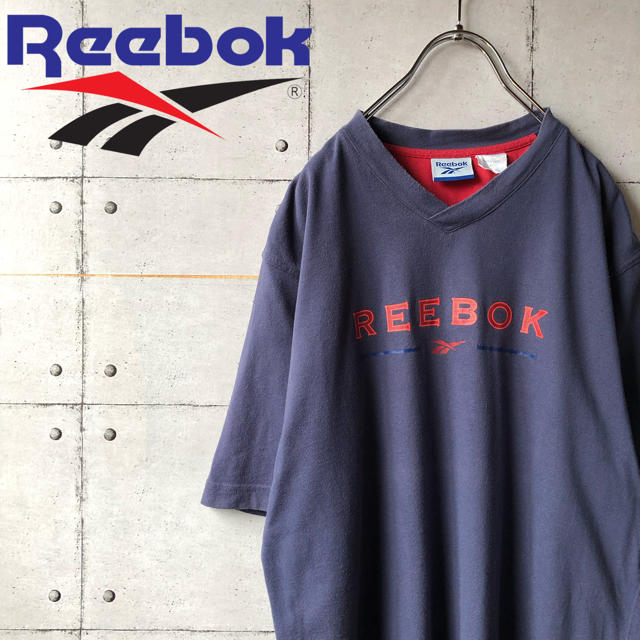 Reebok(リーボック)の【激レア】 90s リーボック くすみカラー ビッグサイズ Tシャツ メンズのトップス(Tシャツ/カットソー(半袖/袖なし))の商品写真