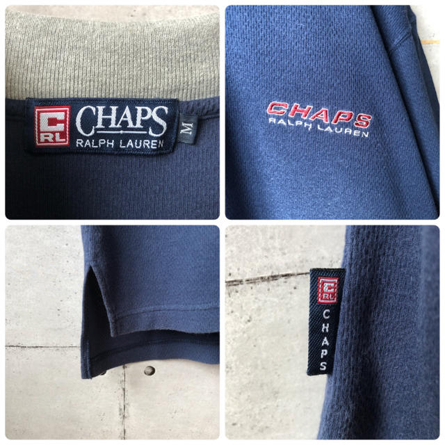 CHAPS(チャップス)の【激レア】 ラルフローレン チャップス ワンポイントロゴ ポロシャツ メンズのトップス(ポロシャツ)の商品写真