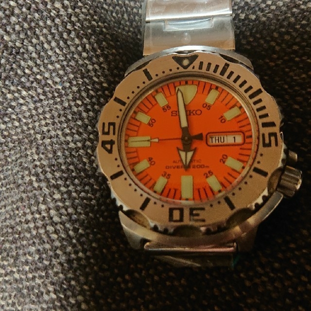 SEIKO オレンジモンスター