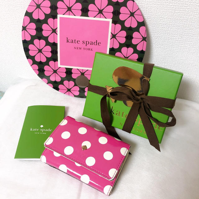 kate spade new york(ケイトスペードニューヨーク)の☆お値下げ！ケイトスペード パスケース 定期入れ 小銭入れ ☆ レディースのファッション小物(パスケース/IDカードホルダー)の商品写真