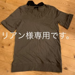 フェリシモ(FELISSIMO)のTシャツ/nu  ワンピース／起毛 2枚セット(Tシャツ(半袖/袖なし))